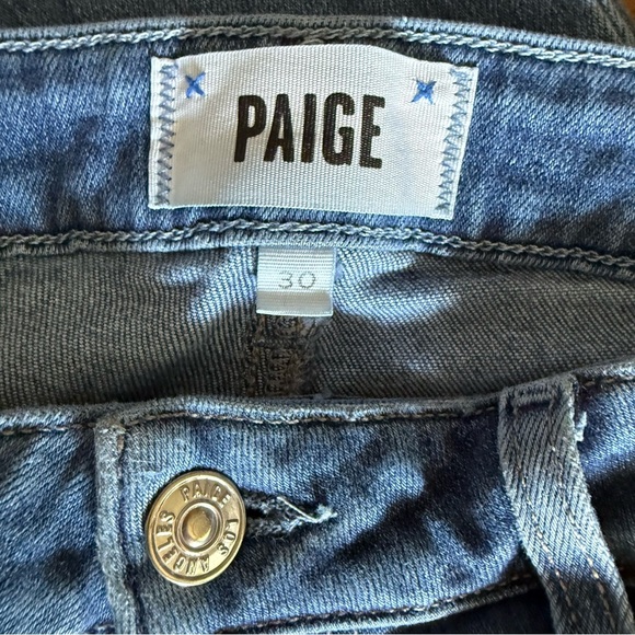 PAIGE Cindy Crop Jeans women’s size 30 - Picture 3 of 10